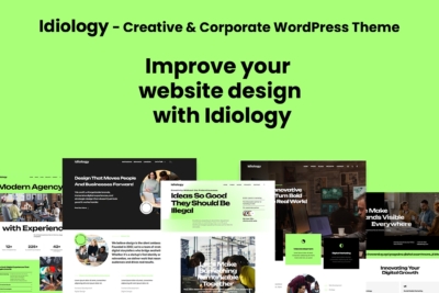 Idiology - Creative & Corporate WordPress Theme 1.0