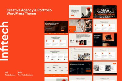 Infitech - Creative Agency & Portfolio WordPress 1.1