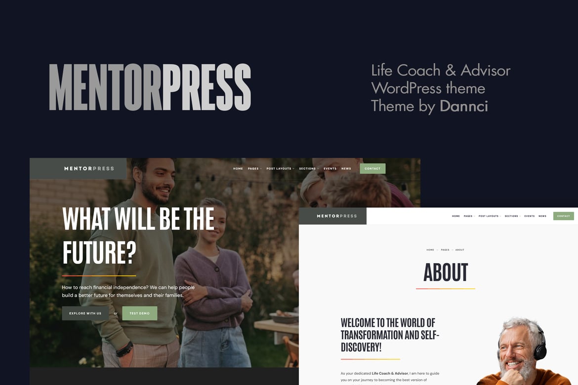 MentorPress – Life Coach & Advisor WordPress theme 3.2