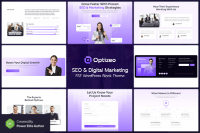 Optizeo – SEO Digital Marketing WP Block Theme 1.0.0