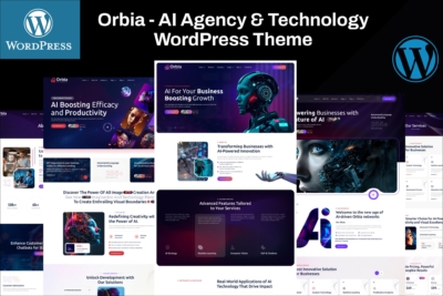 Orbia - AI Agency & Technology WordPress Theme 1.0