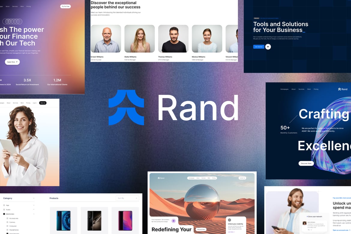 Rand – Creative Multipurpose WordPress Theme 1.0.2
