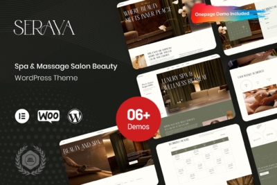Serava - Spa & Massage Salon Beauty Theme 1.0.0