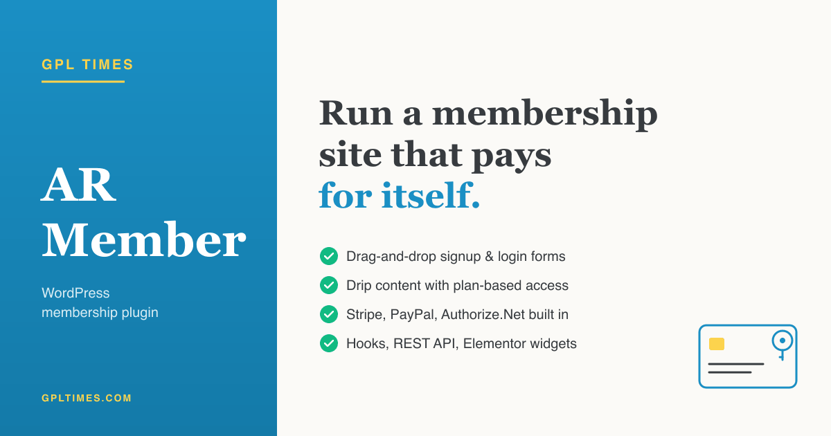 A walkthrough of ARMember for WordPress membership sites review on GPL Times