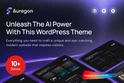 Auregon - AI Agency & Technology WordPress Theme 1.0.1