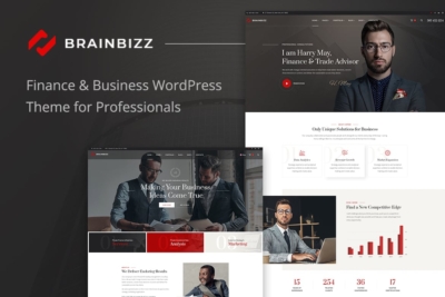 BrainBizz - Finance & Business WordPress Theme 1.3.13