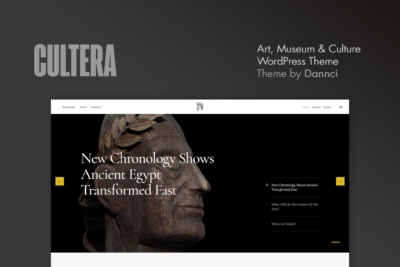 Cultera – Art, Culture & Entertainment Magazine WP 3.1