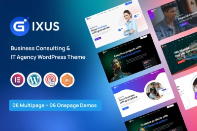 Gixus - Multipurpose WordPress Theme 2.8
