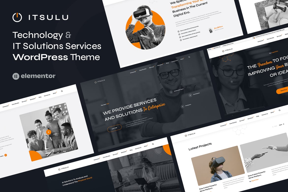 ITSulu – Technology & IT Solutions WordPress Theme 1.7.0