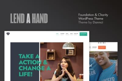 Lend a Hand - Foundation & Charity WordPress Theme 2.5