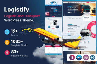 Logistify - Transportation & Logistics WordPress 1.0.1