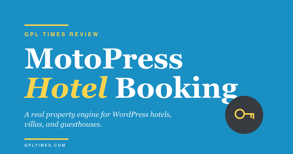 MotoPress Hotel Booking Review: A Real Property Engine review on GPL Times