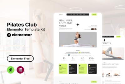 Prilly - Pilates Club Elementor Template Kit