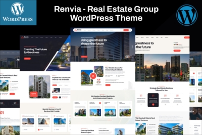 Renvia - Real Estate Group WordPress Theme 1.0