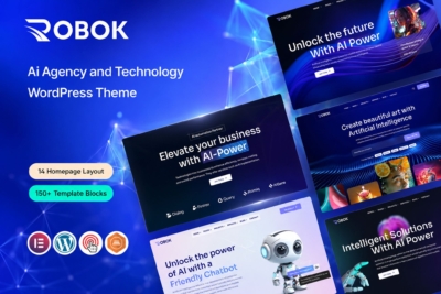 Robok - AI Agency & Technology WordPress Theme 1.2