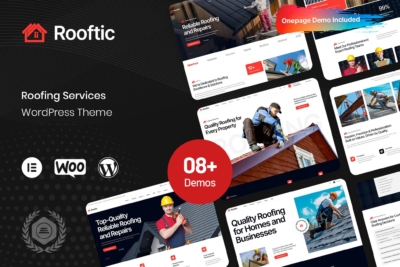 Rooftic - Roofing Services WordPress Theme 1.0.0