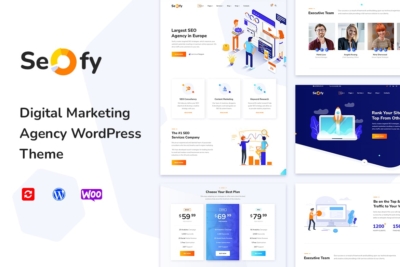 Seofy - Digital & Marketing WordPress Theme 1.6.16