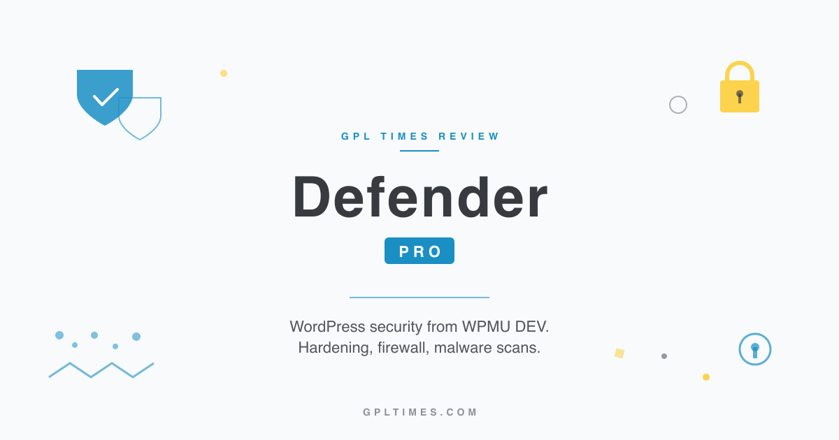 Defender Pro review: WPMU DEV's WordPress security plugin, end to end review on GPL Times