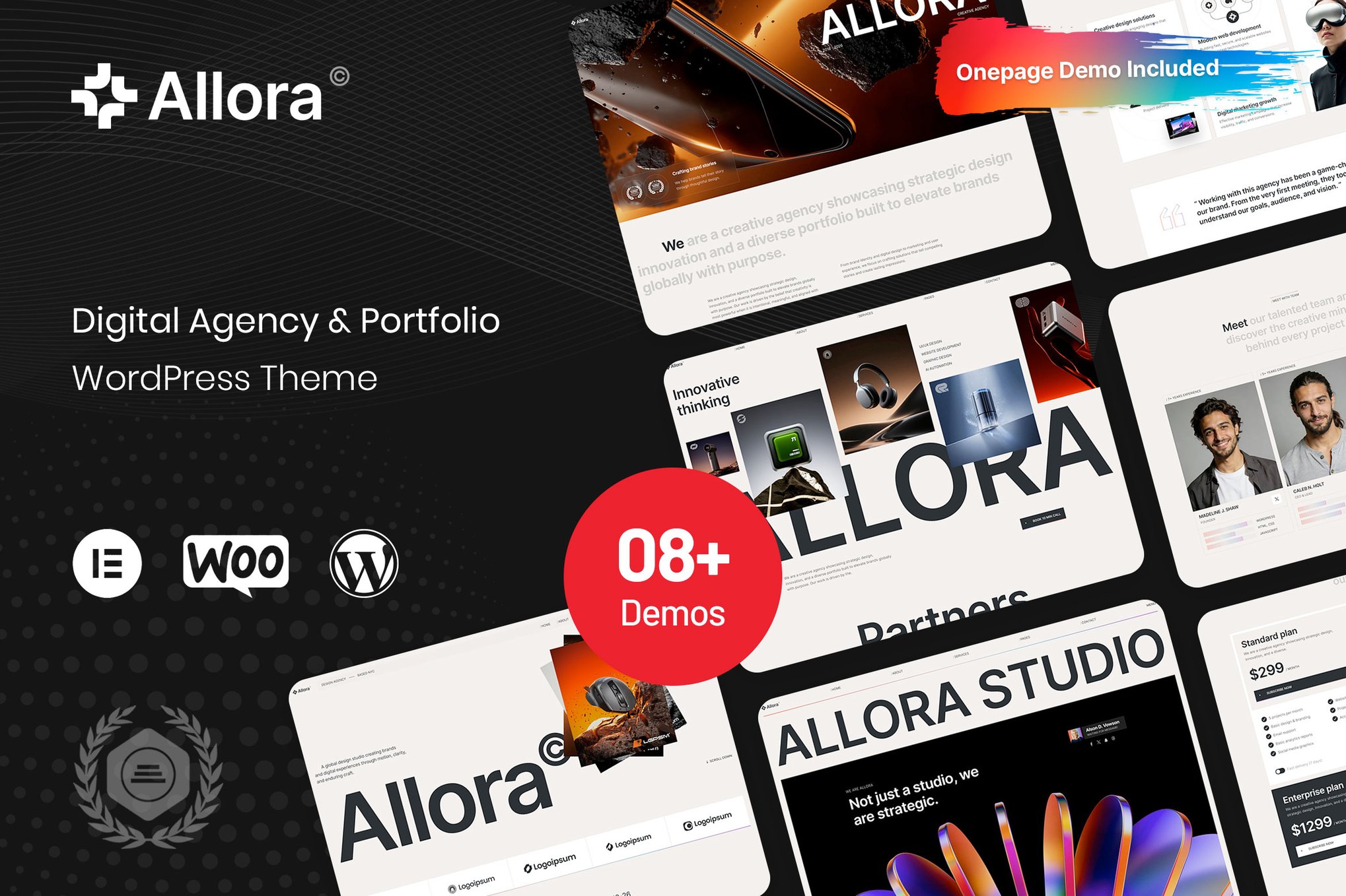 Allora - Digital Agency & Portfolio Theme 1.0.0