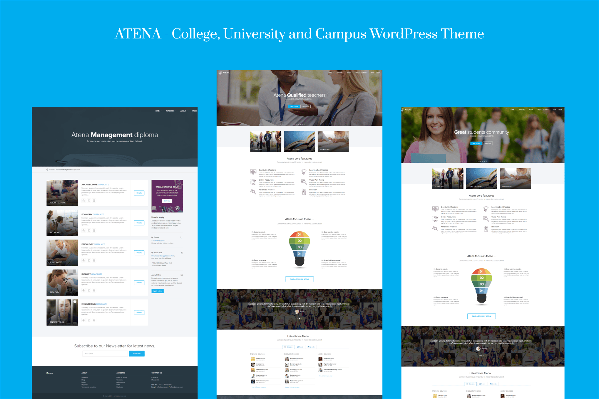 ATENA - College, University and Campus WordPress 1.0