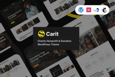 Carit Charity & Donation WordPress Theme 1.0.0