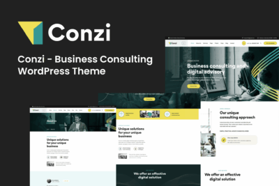 Conzi - Business Consulting WordPress Theme 1.0.1