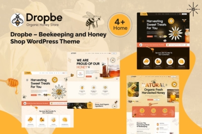 Dropbe - Beekeeping and Honey Shop WordPress Theme 1.0.0
