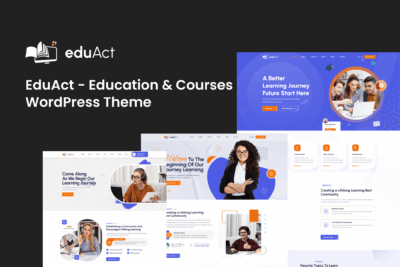 EduAct - Education & Courses WordPress Theme 1.0.1