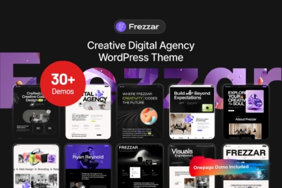 Frezzar - Creative Digital Agency WordPress Theme 1.0.0