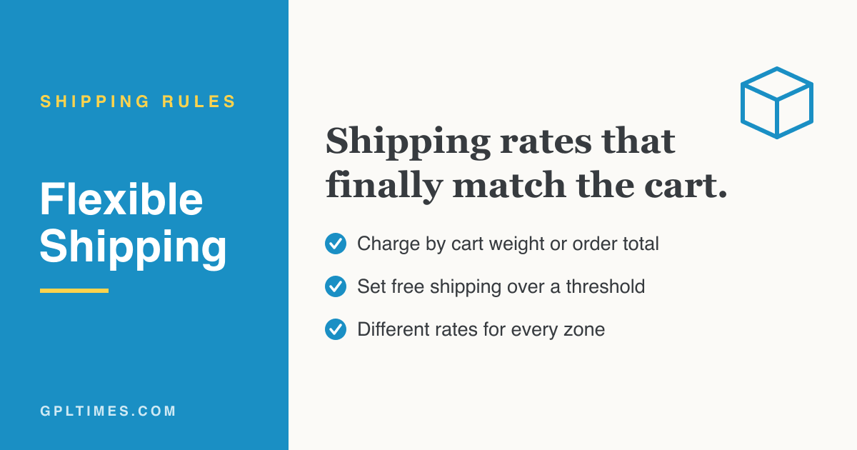 Flexible Shipping for WooCommerce