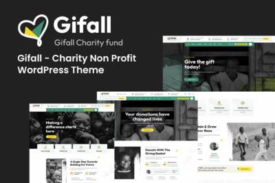 Gifall - Charity Non Profit WordPress Theme 1.0.1