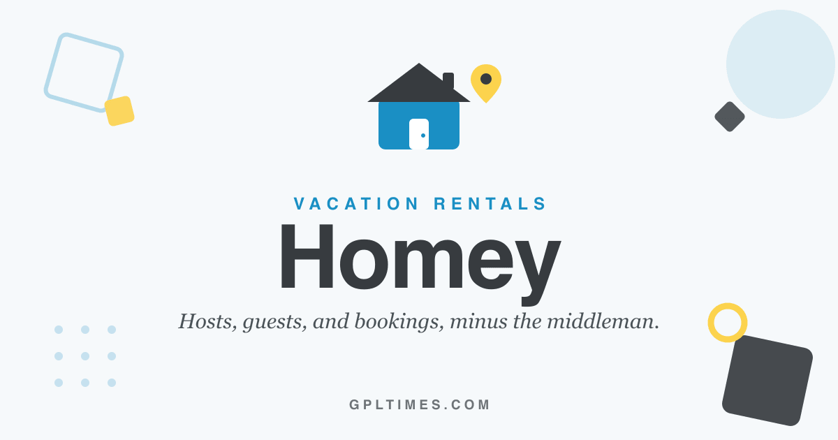 Homey theme, vacation rentals minus the middleman