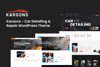 Karoons - Car Detailing & Repair WordPress Theme 1.0.0