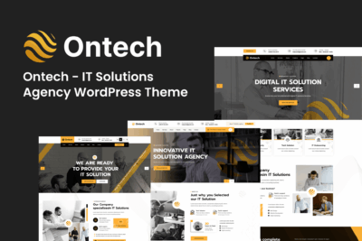 Ontech - IT Solutions Agency WordPress Theme 1.1