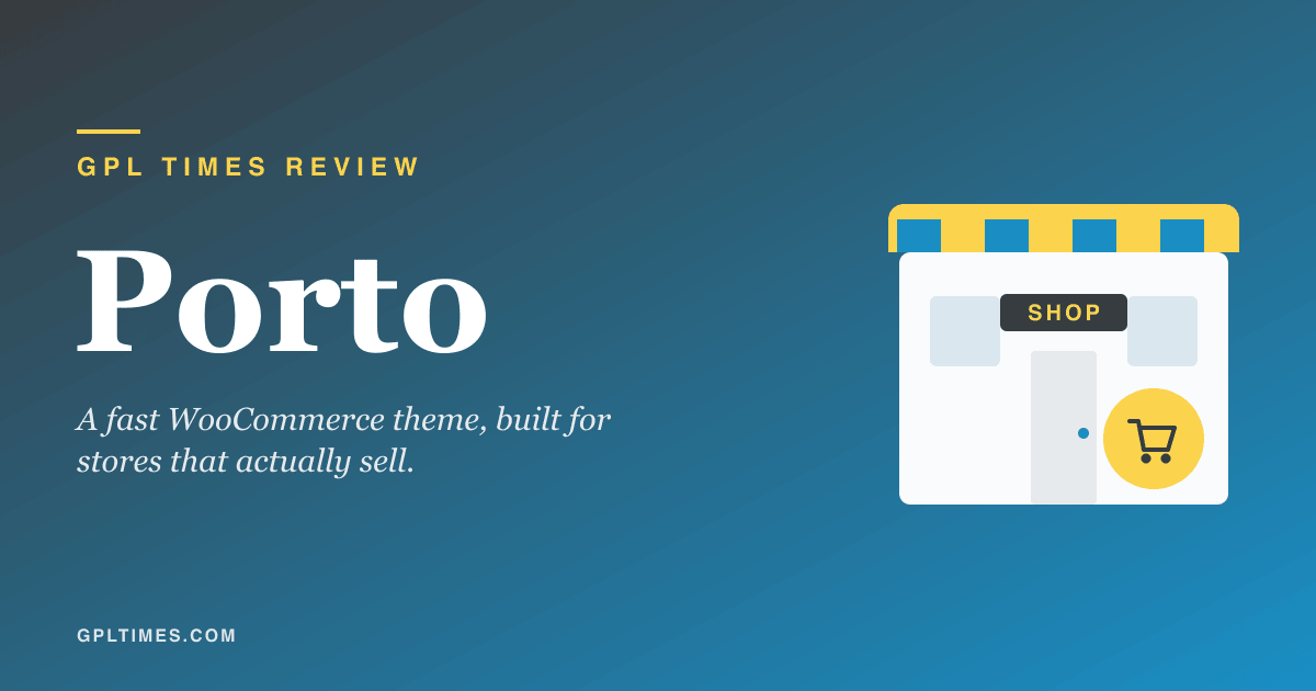 Porto WooCommerce WordPress theme