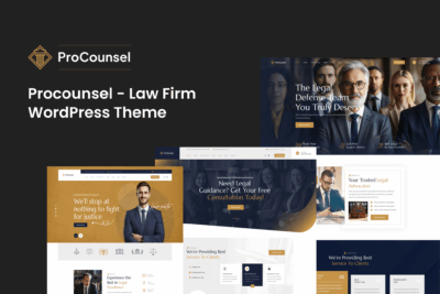 Procounsel - Law Firm WordPress Theme 1.0.0