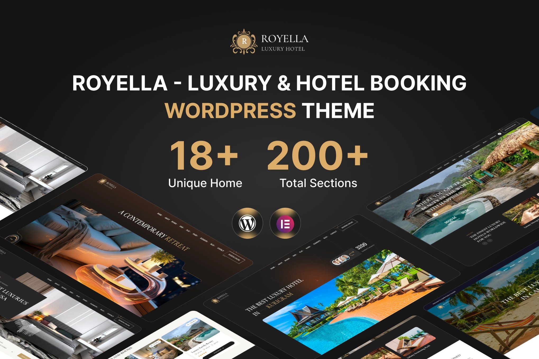 Royella - Luxury & Hotel Booking WordPress Theme 1.0.0