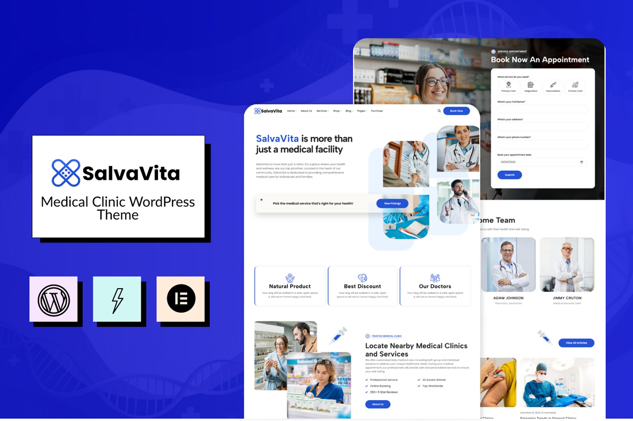 SalvaVita - Medical Clinic WordPress Theme 1.4