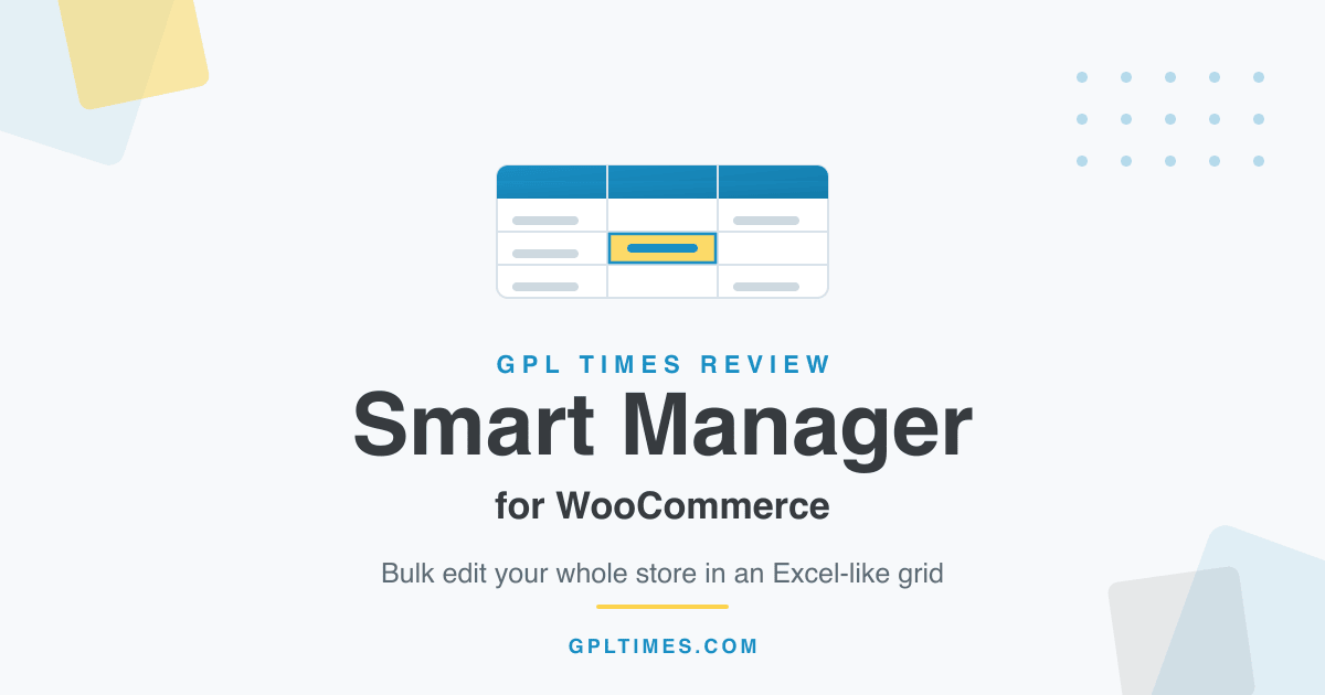 Smart Manager for WooCommerce review featured card