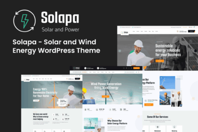 Solapa - Solar and Wind Energy WordPress Theme 1.0.1