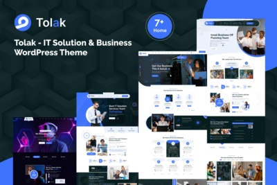 Tolak - It Solution & Business WordPress Theme 1.2.0