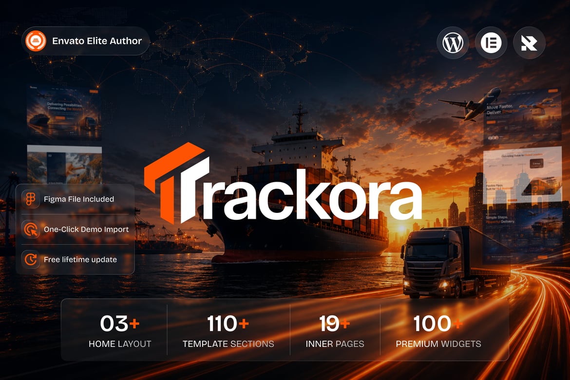 Trackora – Transportation & Logistics WordPress 1.0.1