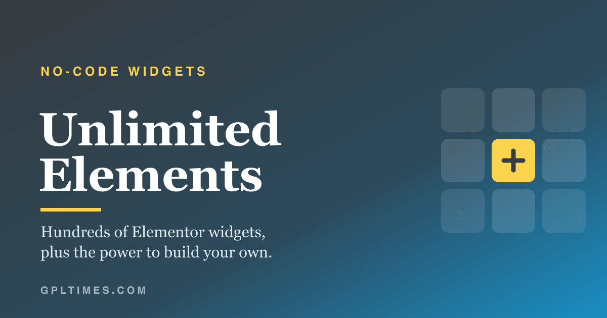 Unlimited Elements for Elementor