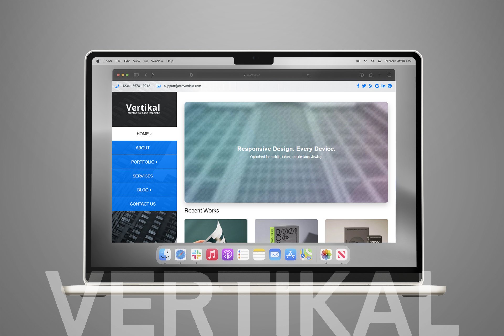 Vertikal | Responsive WordPress Theme 1.0.0