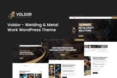 Voldor - Welding & Metal Work WordPress Theme 1.1.0
