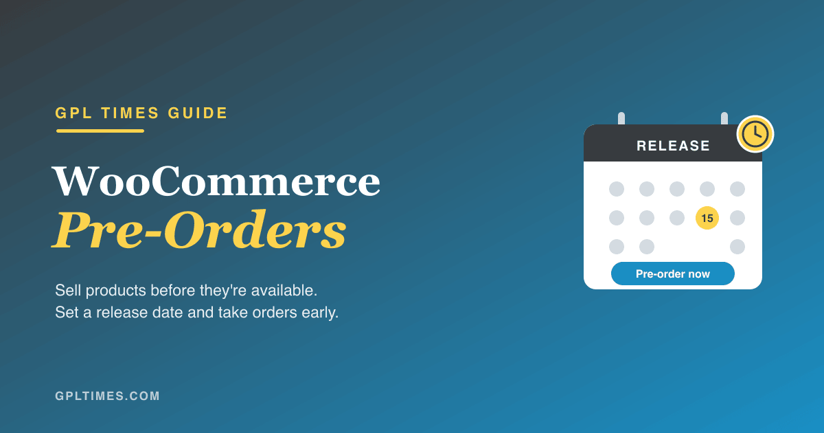 WooCommerce Pre-Orders featured card