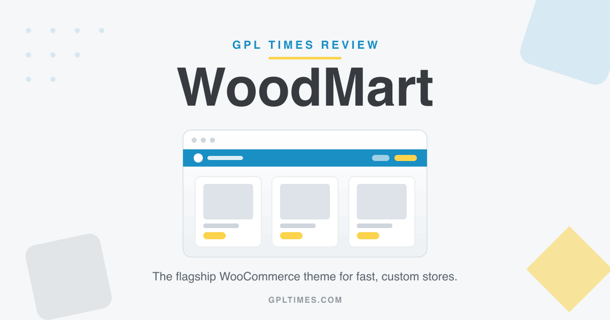 WoodMart theme featured card