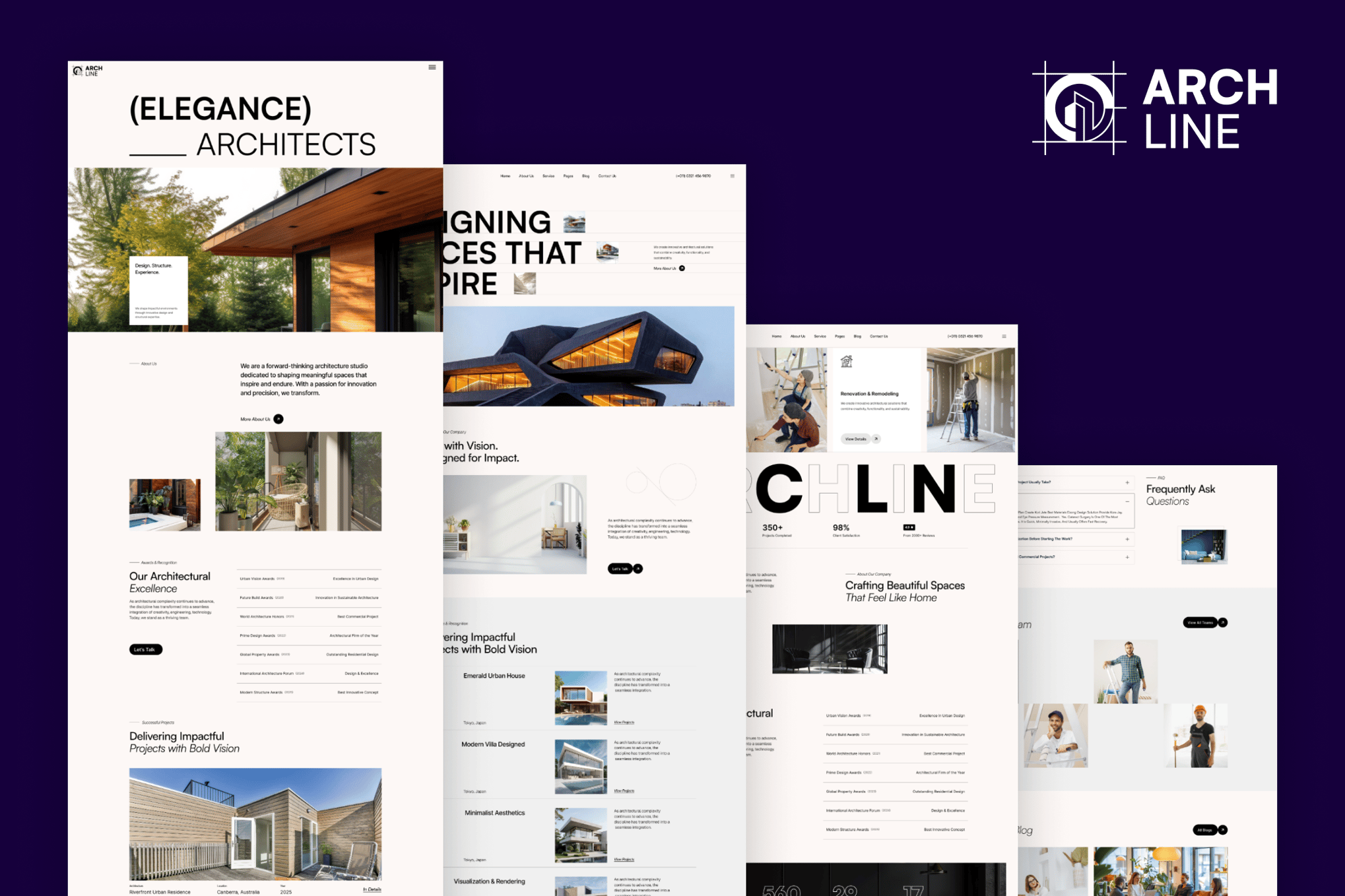 Arcraft – Architecture & Interior WordPress Theme 1.0