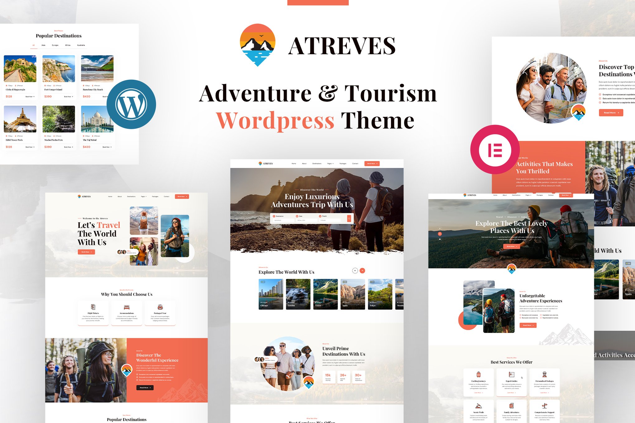 Atreves | Adventure & Tourism WordPress Theme 1.3