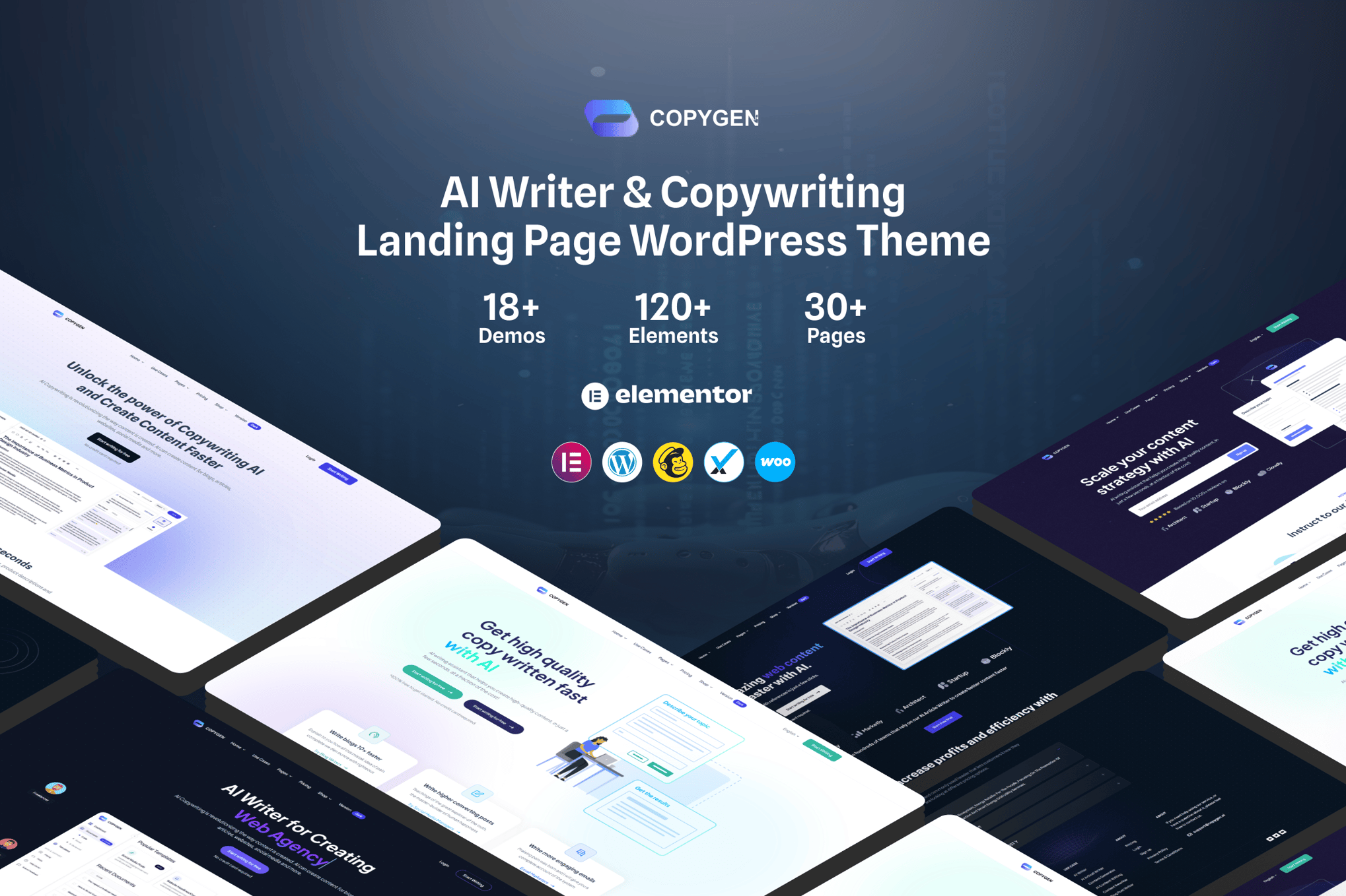 CopyGen - AI Writer & Copywriting WordPress Theme 1.3.5